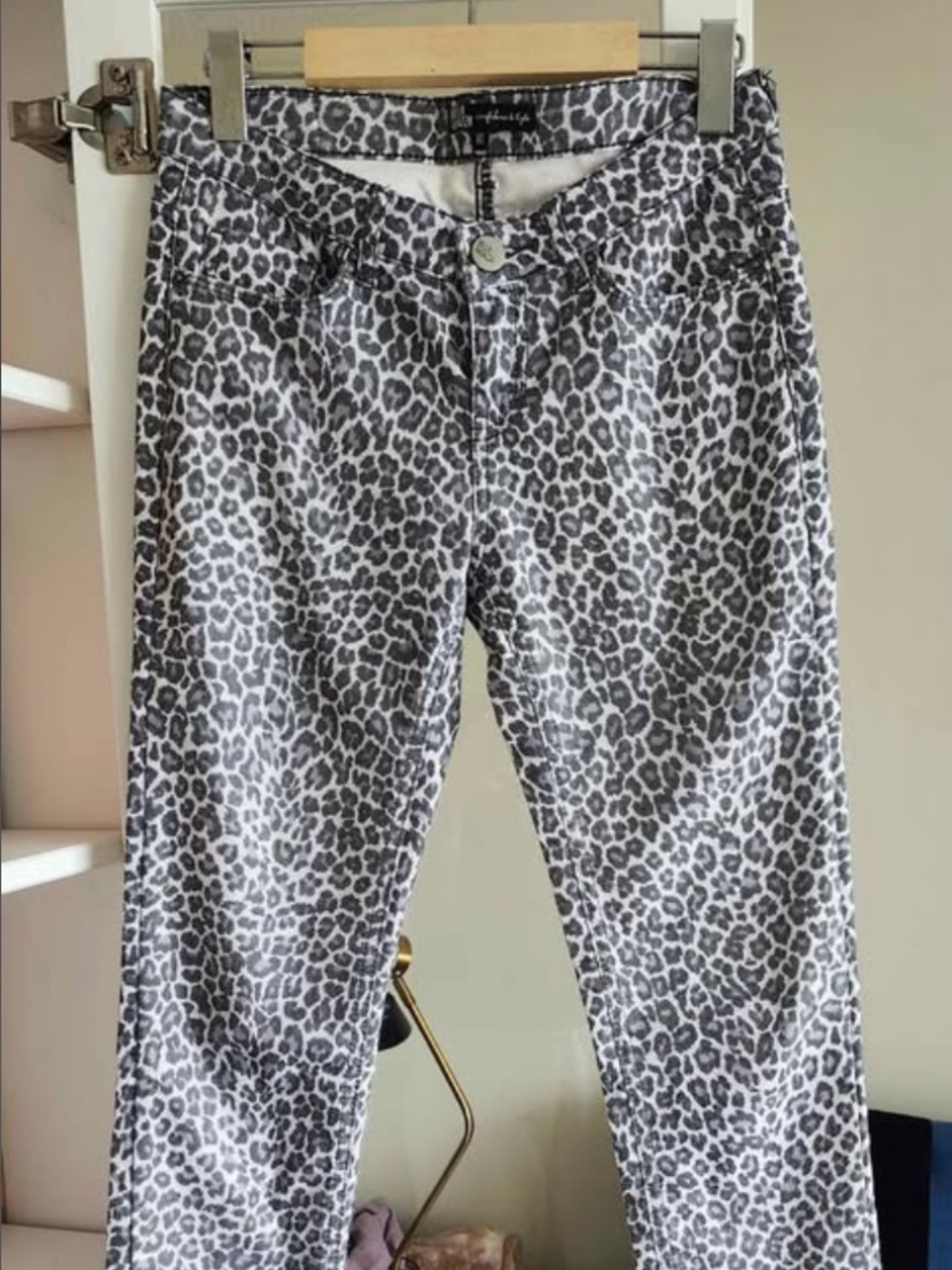 Women's Ragazza skinny leopard print pants - XS
